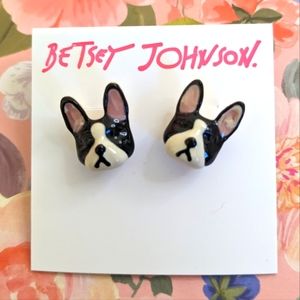 NWT Frenchie Earrings